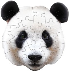 MAD CAPP Puzzle Spielzeug Panda für Kinder - pädagogischer Tierspaß