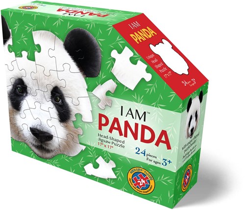 MAD CAPP Puzzle Spielzeug Panda für Kinder - pädagogischer Tierspaß-3