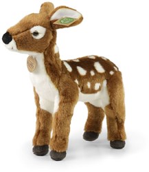 Rappa Kuscheltier Hirsch stehend 30 cm umweltfreundliches Plüschspielzeug