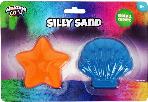 Amazing Cool kinetischer Sand Spielset - Silly Sand 2er Pack - Spielsand