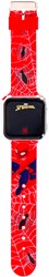 Accutime Spider-Man LED Kinderuhr digital rot mit Datumsanzeige