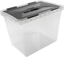 Sunware Aufbewahrungsbox 25L Kunststoff transparent - stapelbare Box