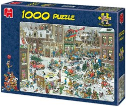 Jumbo Puzzle Jan van Haasteren Weihnachten - 1000 Teile Puzzle