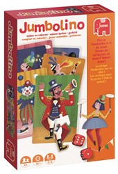 Jumbo Kinderspiel Jumbolino Puzzle Würfelspiel - Lernspiel ab 4 Jahren