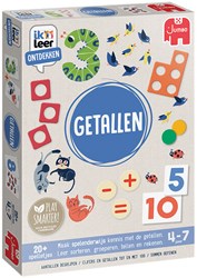 Jumbo Lernspiel Zahlen lernen - Montessori Spielzeug ab 4 Jahren