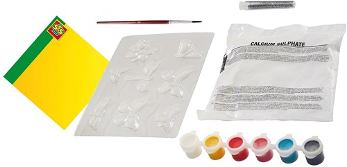 Ses Glitter Gips Gießen Schmetterlinge Bastelset für Kinder-3