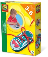 Ses Lernspielzeug Schuhe binden lernen Foam Schuh