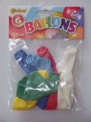 Globos 25*6 Beutel mit Riesenballons R6