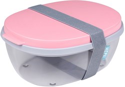 Mepal Salatbox Ellipse - Lunchbox - Nordic pink - BPA-frei und langlebig