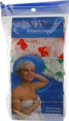 Bathroom Solutions Duschhauben Set 3 Stück - Haarschutz Multi