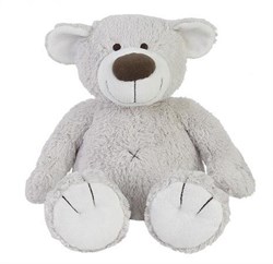 Happy Horse Kuscheltier Bär Baggio 70cm - Grau - Großer Plüschbär