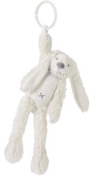 Happy Horse Kuscheltier Hase Richie Anhänger Elfenbein mit Befestigungsclip