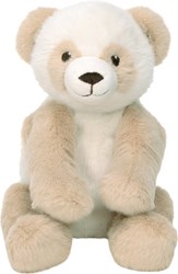 Happy Horse Kuscheltier Panda 28 cm - weiß beige - nachhaltiges Plüschspielzeug