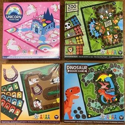Wins Holland Brettspiel Einhörner Unicorn magisches Kinderspiel Karton 4+