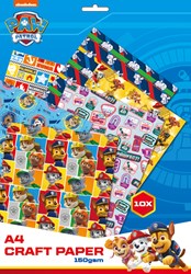 Paw Patrol Bastelpapier A4 150 Gramm bunte Farben für Kinder