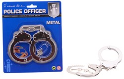 Handschellen aus Metall auf Karte 26463