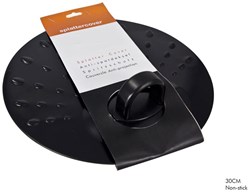Anti-spritzdeckel Metall Antihaft 30cm Spritzschutz Küche schwarz