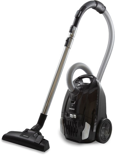 Tomado Staubsauger mit Beutel 3L - leistungsstarker HEPA 13 Filter - schwarz