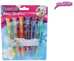 Glitter Tattoo Stifte Set bunt 6 Stück Tattoo Spielzeug kreativ