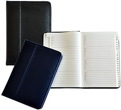 Adressbuch gestickt - buntes Karton Adressbuch 9x13cm für Kinder