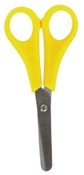 Schulschere 13cm rund, verpackt im Polyprop-Beutel