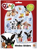 Bambolino Toys Bing Fensteraufkleber - Fensterdekoration für Kinder ab 3 Jahren - 12 Stück