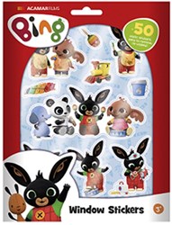 Bambolino Toys Bing Fensteraufkleber - Fensterdekoration für Kinder ab 3 Jahren - 12 Stück