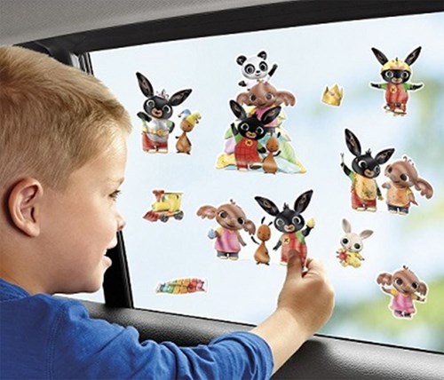 Bambolino Toys Bing Fensteraufkleber - Fensterdekoration für Kinder ab 3 Jahren - 12 Stück-2