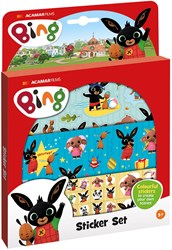 Bambolino Toys Bing Sticker-Set - 3 Bögen kreatives Spielzeug für Kinder