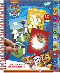 Totum Paw Patrol Stickerbuch - pädagogisches Spielzeug Malbuch mit Stickern
