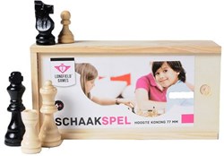 Longfield Games Schachfiguren Königshöhe 77 mm