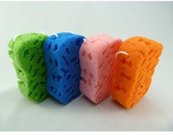 ARO houseware Badeschwamm rechteckig 15x9x5cm Mehrfarbig