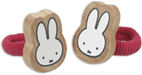 Bambolino Toys Haaraccessoires Miffy Haargummis 2 Stück