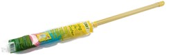Cleany Staubwedel mit Teleskopstiel gelb 105cm Reinigung