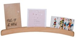 Van Dijk Toys Kartenhalter - Buchenholz 50 cm
