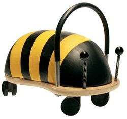Wheelybug Laufauto Biene groß - Bee Rutschfahrzeug für Kinder