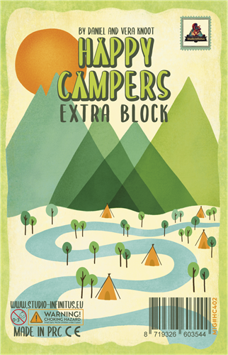 Mare Infinitus Games Punkteblock Happy Campers extra Block Strategiespiel
