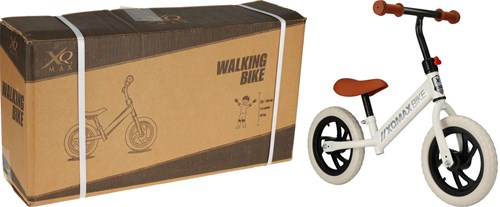 Laufrad weiß 12 Zoll XQmax Laufrad verstellbarer Lenker