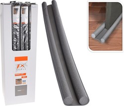 FX Tools Zugluft Dichtungsstreifen Schaumstoff grau 98cm - Türisolierung
