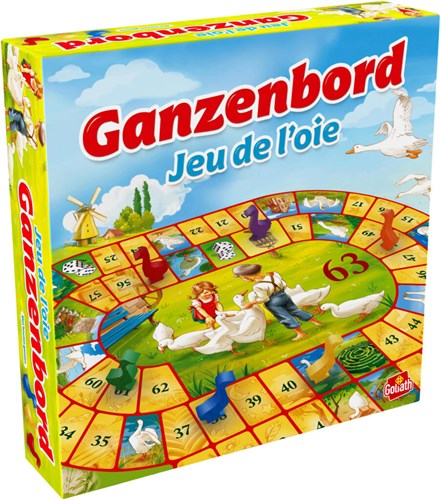 Goliath Gänsespiel Reisespiel - klassisches Brettspiel für unterwegs