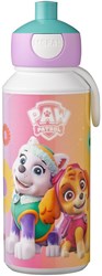 Mepal Trinkflasche Pop-up Campus Paw Patrol Girls 400 ml - auslaufsicher und kinderfreundlich