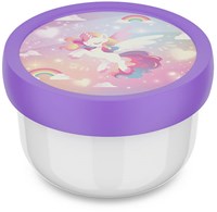 Mepal Snackbox Kinder 300ml - Unicorn Glow - BPA-frei und auslaufsicher