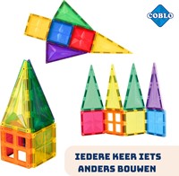 Coblo Spielzeug Magnetische Fliesen Classic 8 Stück-3