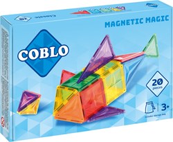 Coblo Spielzeug Magnetische Fliesen Classic 20 Stück