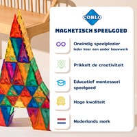 Coblo Spielzeug Magnetische Fliesen Classic 100 Stück-3