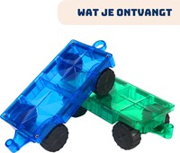 Coblo Spielzeug Magnetische Fliesen Auto Erweiterung 2 Stücke-2