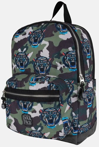 Pick & Pack Rucksack Dangerous Cat Camouflage M mit Laptopfach-2