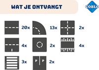 Coblo Spielzeug Magnetische Fliesen Toppers wiegen 50 Stück-2