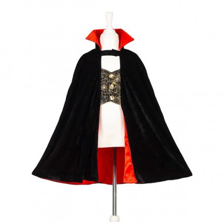 Souza for Kids Dracula Umhang - Kostümset mit Zähnen, 4-8 Jahre, 98-128 cm