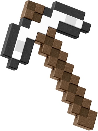 Mattel Minecraft Spielzeug Iron Pickaxe für Rollenspiel und Abenteuer-2